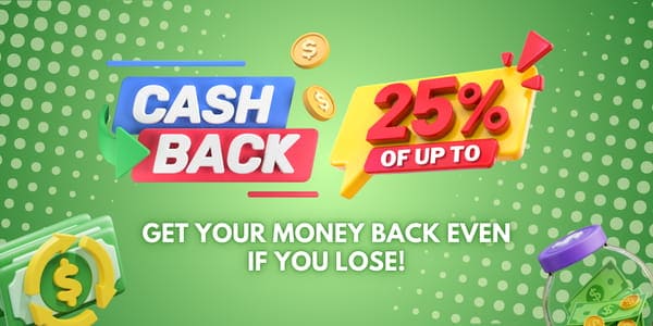 Sugar Rush reload rewards banner with gold coins