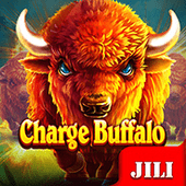 Charge Buffalo icon with a thundering buffalo herd