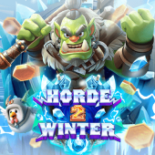 Horde 2 Winter slot icon with frost-covered warriors