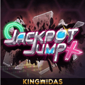 Jackpot Jump icon with a bouncing jackpot coin