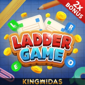 Ladder Game icon with rungs and prize marks