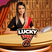 Lucky 7 live game icon with a glowing seven