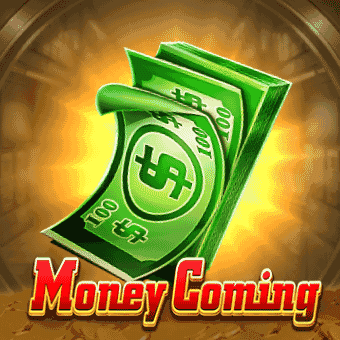 Money Coming slot icon with falling banknotes