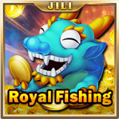 Royal Fishing icon with a regal ornate cannon