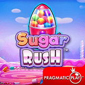 Sugar Rush slot icon with candy mountain artwork