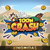 Toon Crash icon with a cartoon rocket
