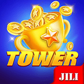 Tower icon with stacked levels and a flag
